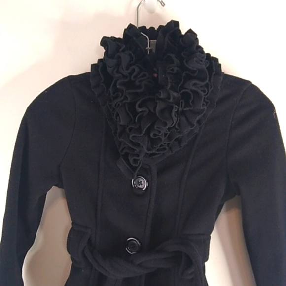 Copper Key - Black Dressy Coat - Size 7/8 - Picture 3 of 8